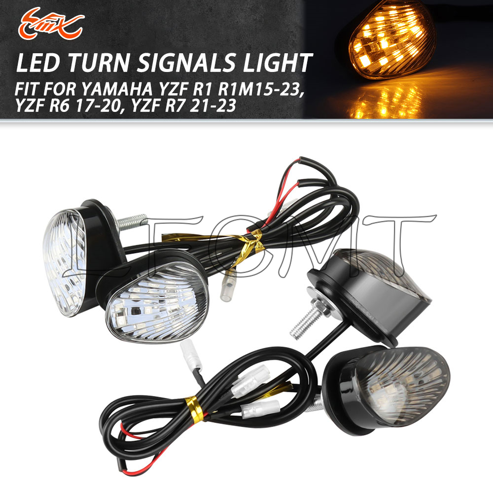 Badminton Flash - Motorfiets Mini LED Richtingaanwijzer Knipperlichten Indicator