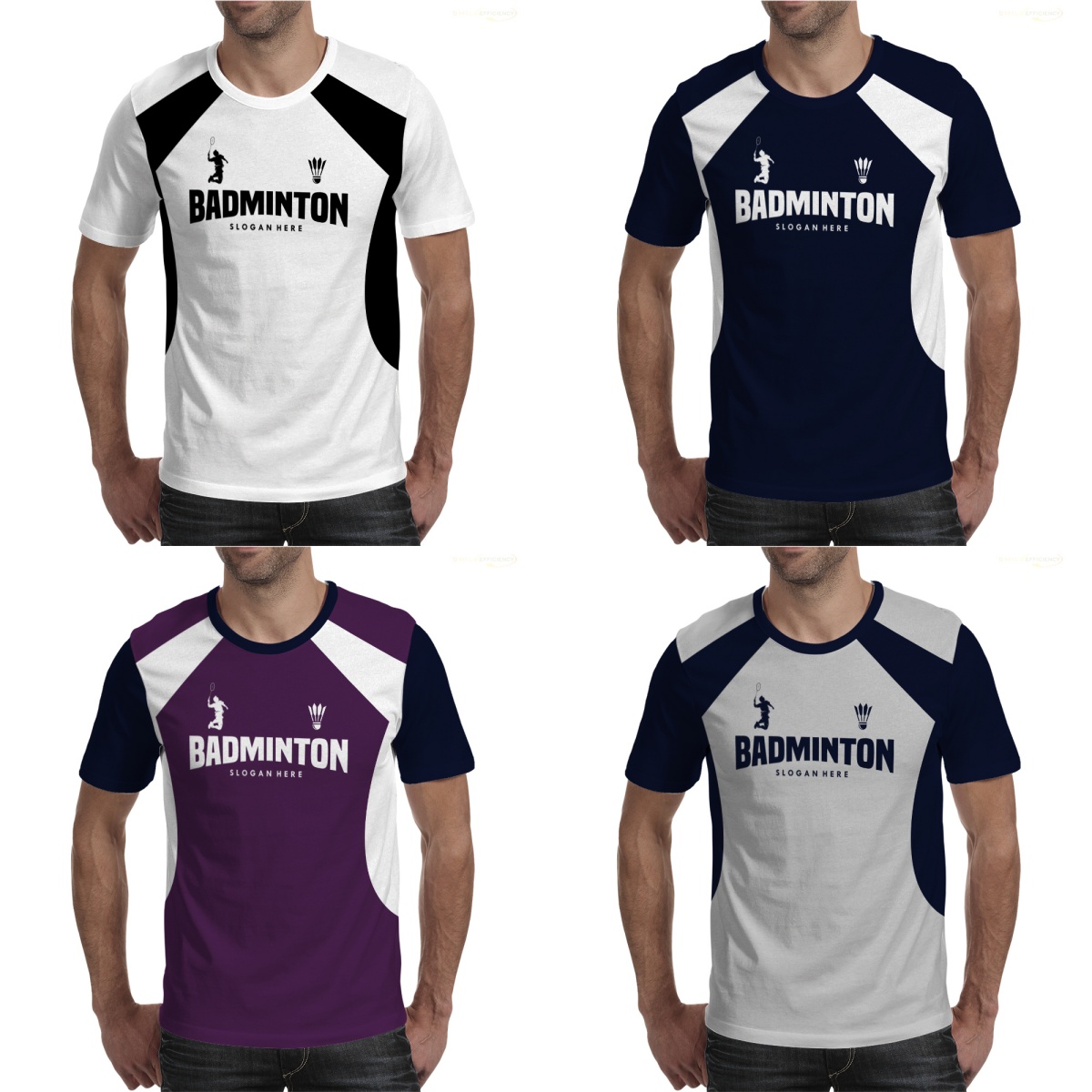 Badminton Wallpaper - Badminton Jersey T-shirts voor mannen &