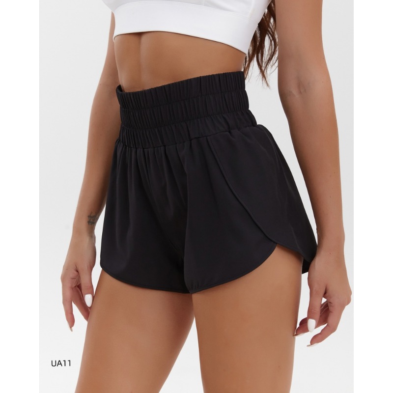 Badminton Materi - Yoga Sport Dames Shorts Hoge taille