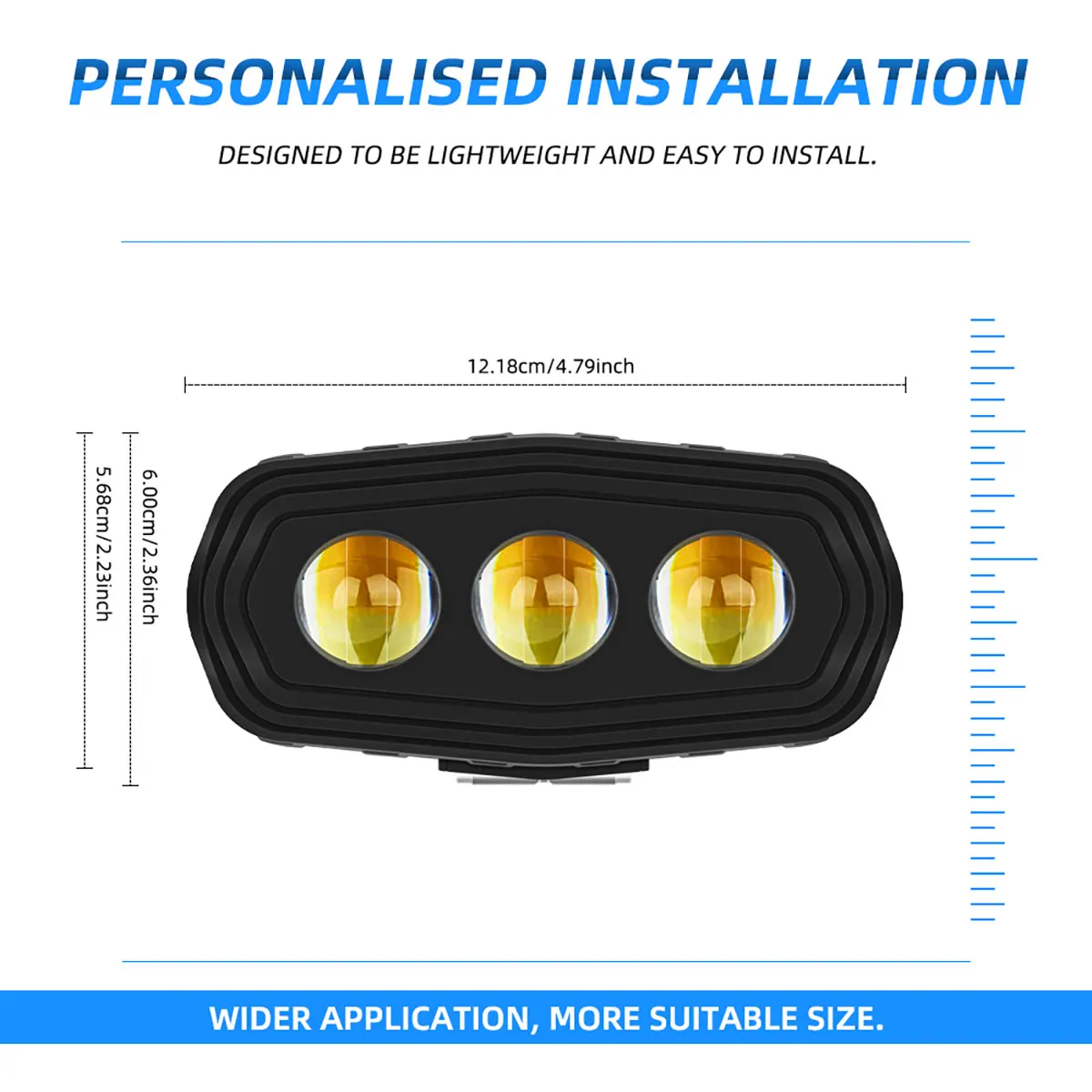 Lens 3LED Spotlight Motorfiets - Badminton Flash recensie en prijs