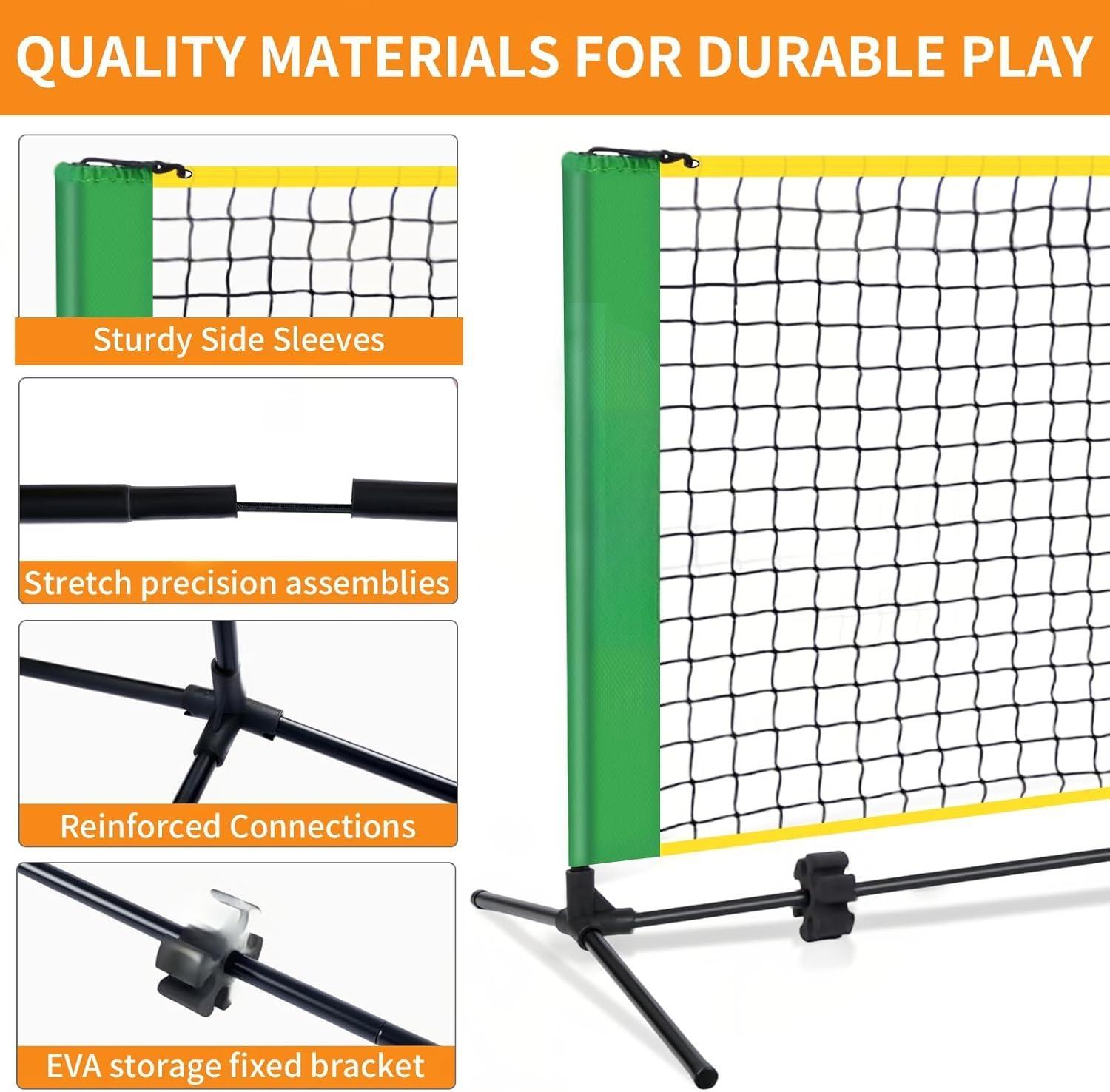 Mini Pickleball Net 6ft Draagb - Training Net Mini recensie en prijs