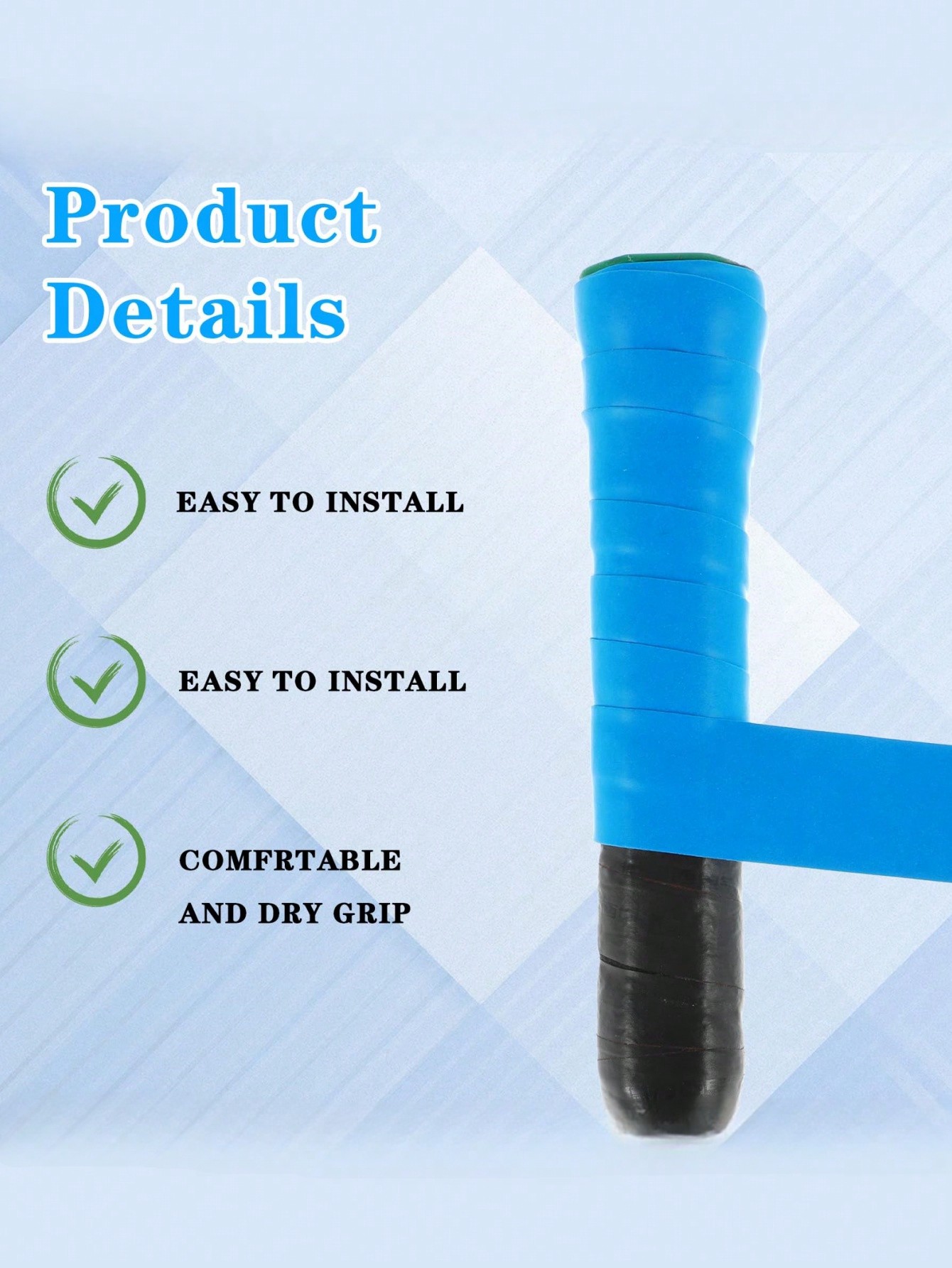 PU Tennis Badminton Overgrip D - Badminton Materi recensie en prijs